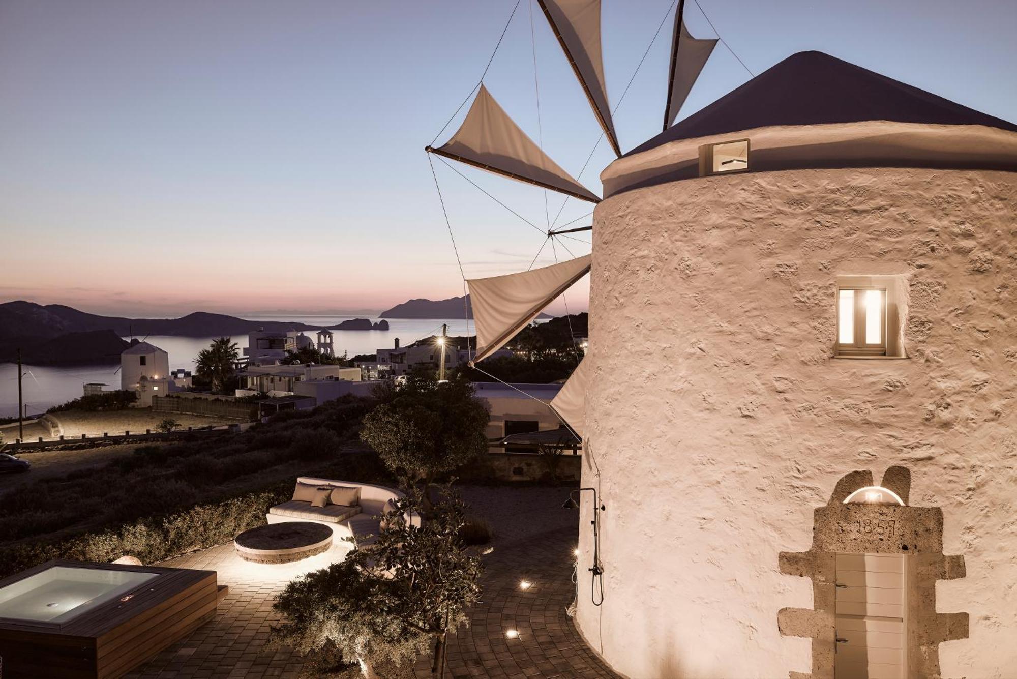 Windmill Karamitsos Since 1859 Apartment Tripiti Exterior photo